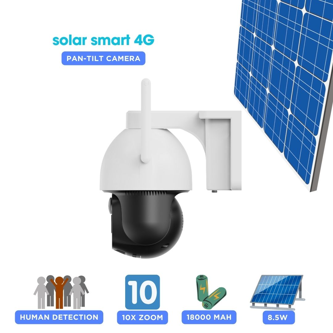 4 MP Solar 4G Pan Tilt